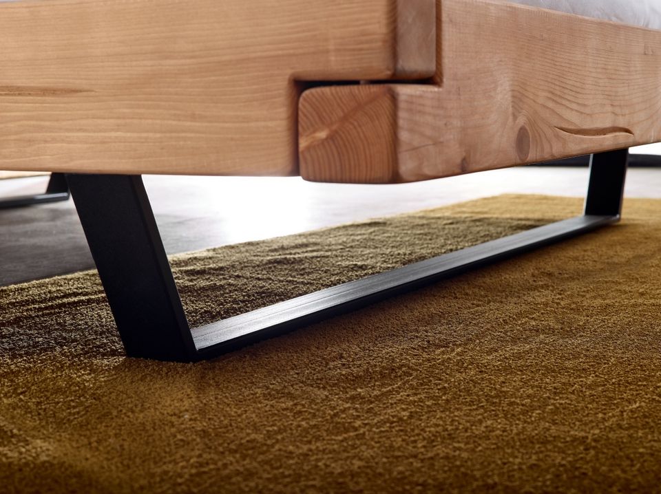 Bett Balkenbett Massivholz Fichte 180x200cm