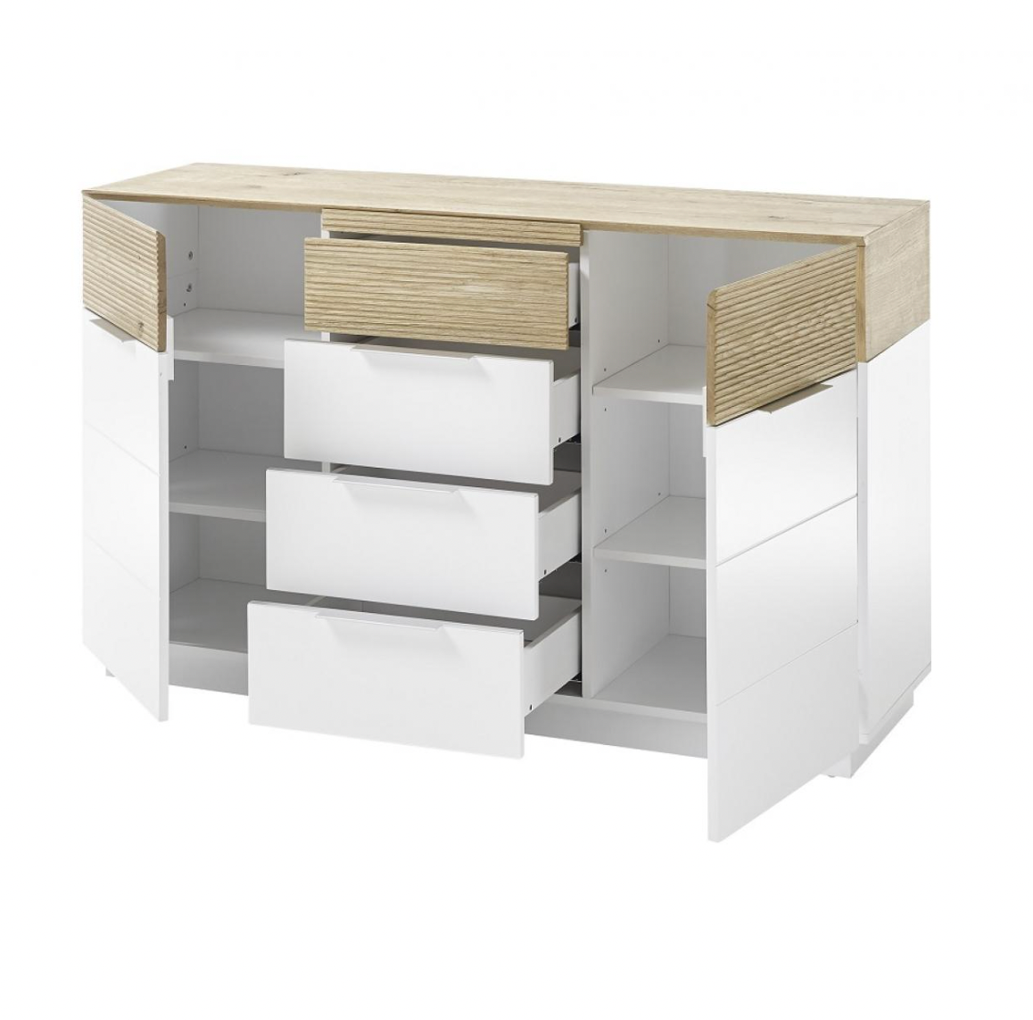 Kommode Sideboard +Soft-Close +Schubladen