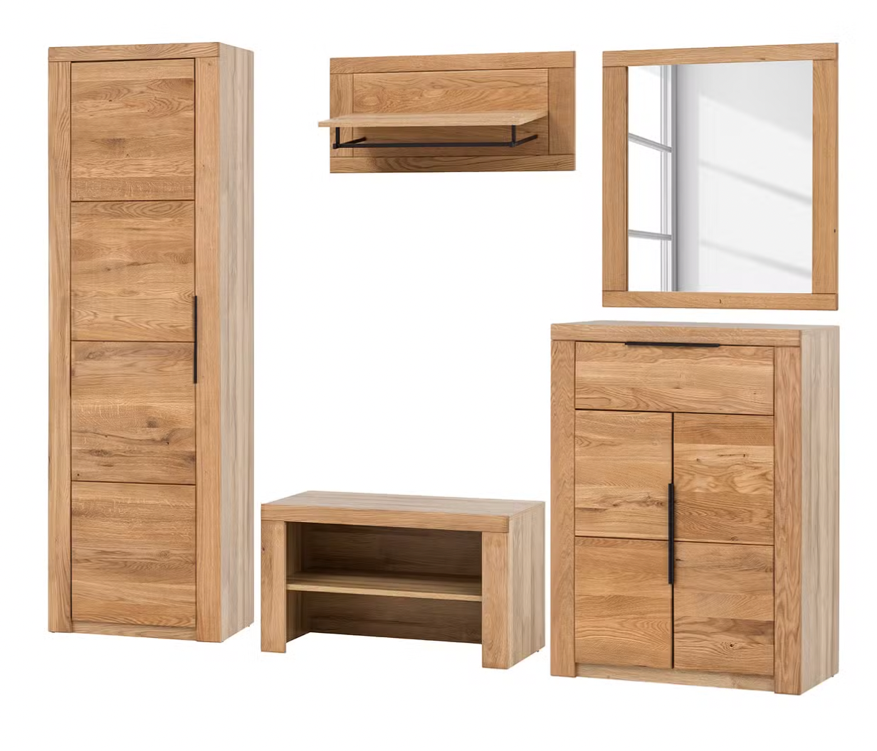 Garderobe Kommode +Einzel oder Komplettverkauf +Soft-Close