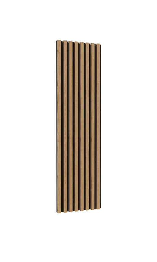 Wohnwand Paneel mit Lamellen (aus Set) +Waton Eiche