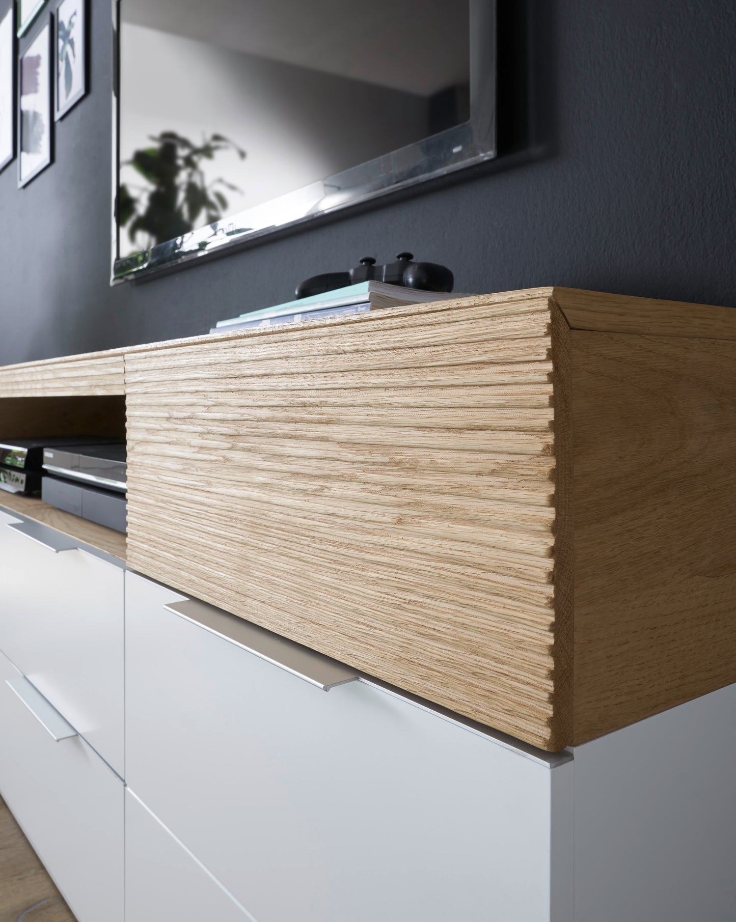 Kommode Sideboard + Soft-Close + Schubladen