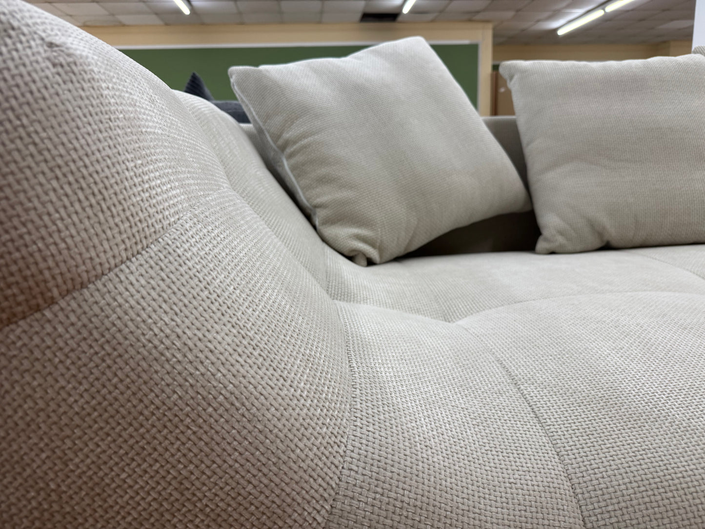 Sofa Couch Wohnlandschaft +Kissen +BIG Sofa