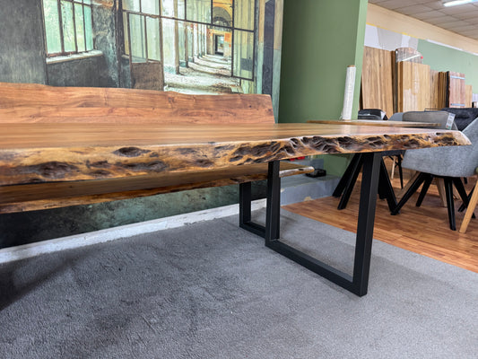 Esstisch Akazie +echte Baumkante +verschiedene Größen +Neu auf Lager