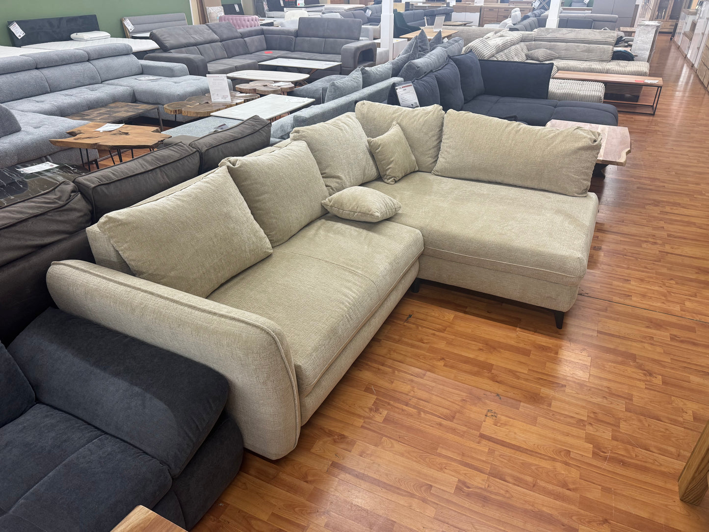 Couch Sofa Wohnlandschaft +Kissen