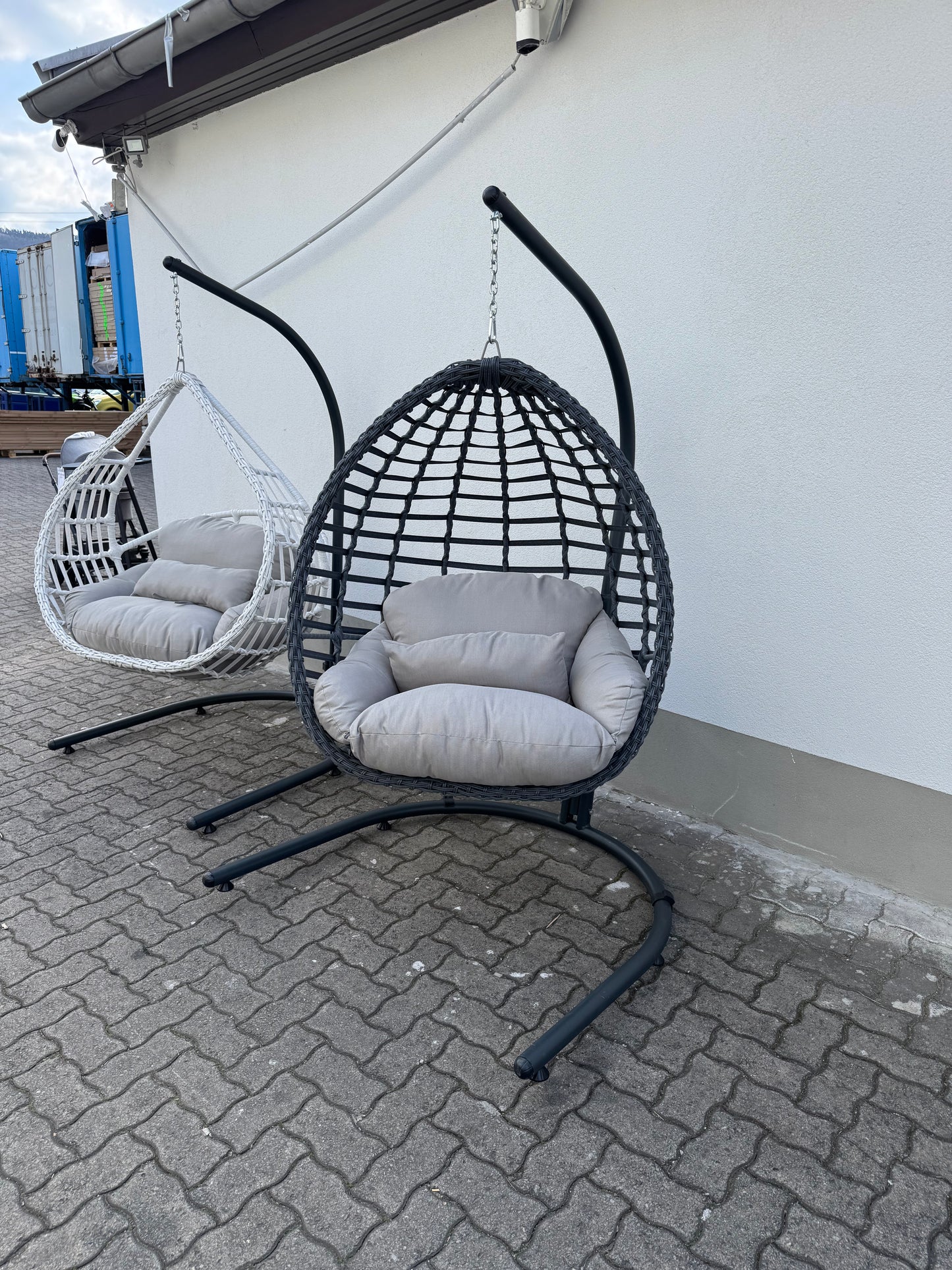 Hängesessel +versch. Farben +versch. Formen +dickwandiges Metallgestell +Neu auf Lager