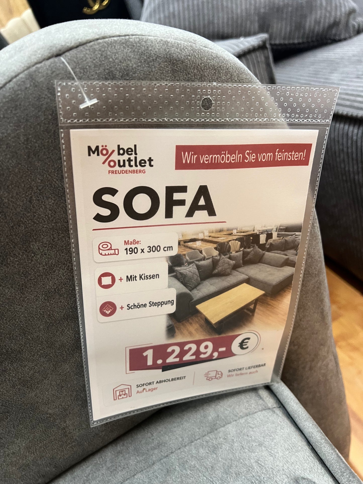 Sofa BIG Sofa Wohnlandschaft + Kissen