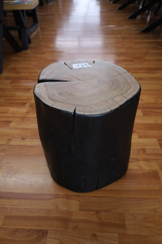 Beistelltisch Baumstamm + Echt Holz +Massivholz  + EINZELSTÜCK