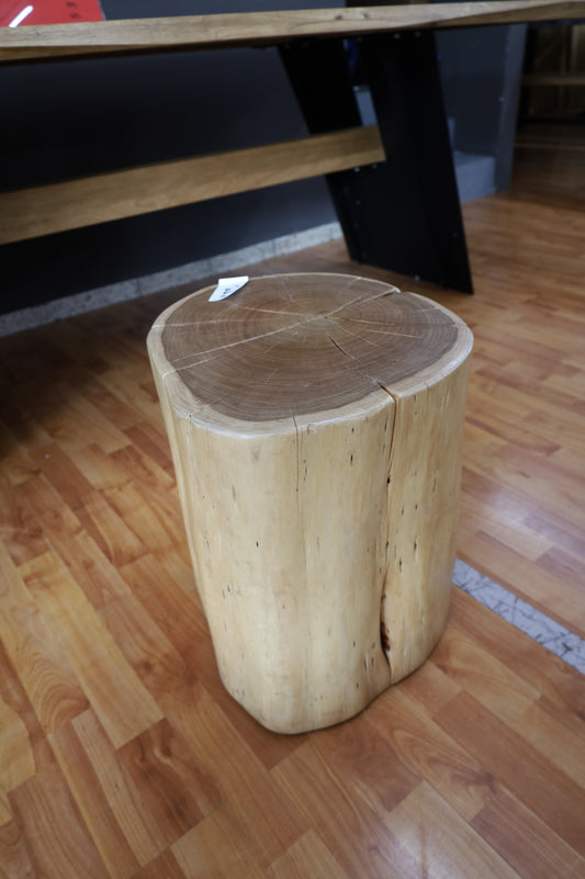 Beistelltisch Baumstamm + Echt Holz +Massivholz  + EINZELSTÜCK