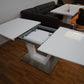 Esstisch Tisch + Hochglanz weiß + Ausziehbar + MCA NICOLO