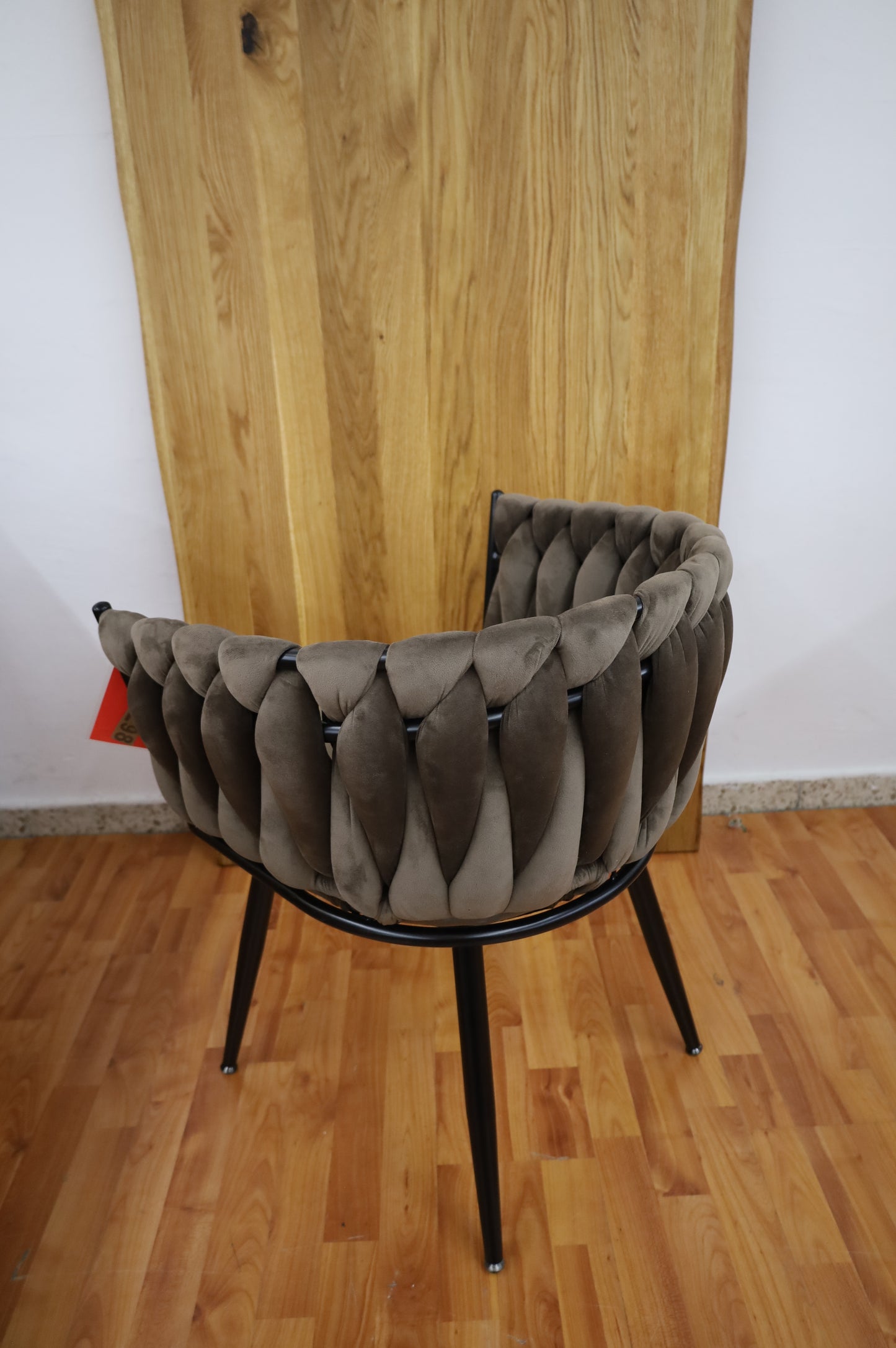 Esszimmerstuhl Stuhl + Metall Gestell + Samt Stoff + Neu auf Lager