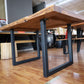 Esstisch Tisch + Massivholz Akazie +Echte Baumkante 240x100cm