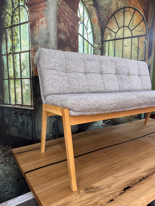 Sitzbank +Eiche Gestell +passender Stuhl +Neu auf Lager