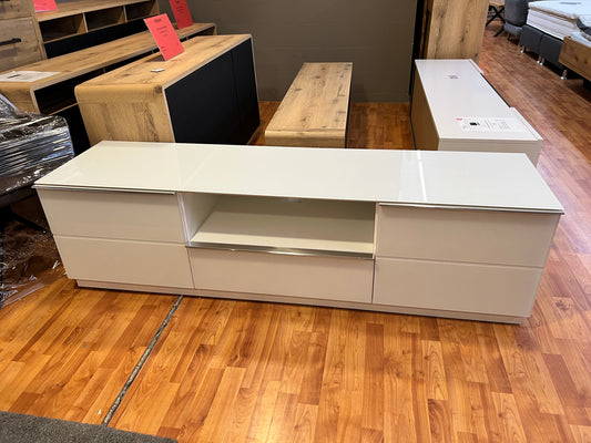 TV Unterschrank + Glasauflage + Softclose