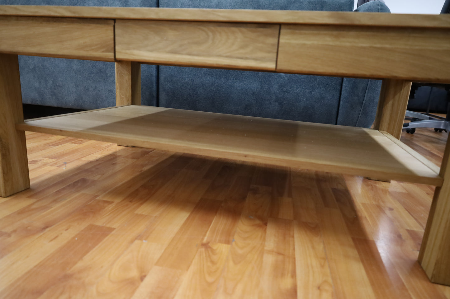 Couchtisch +Schublade +Teil Massiv Holz +Ablagefach