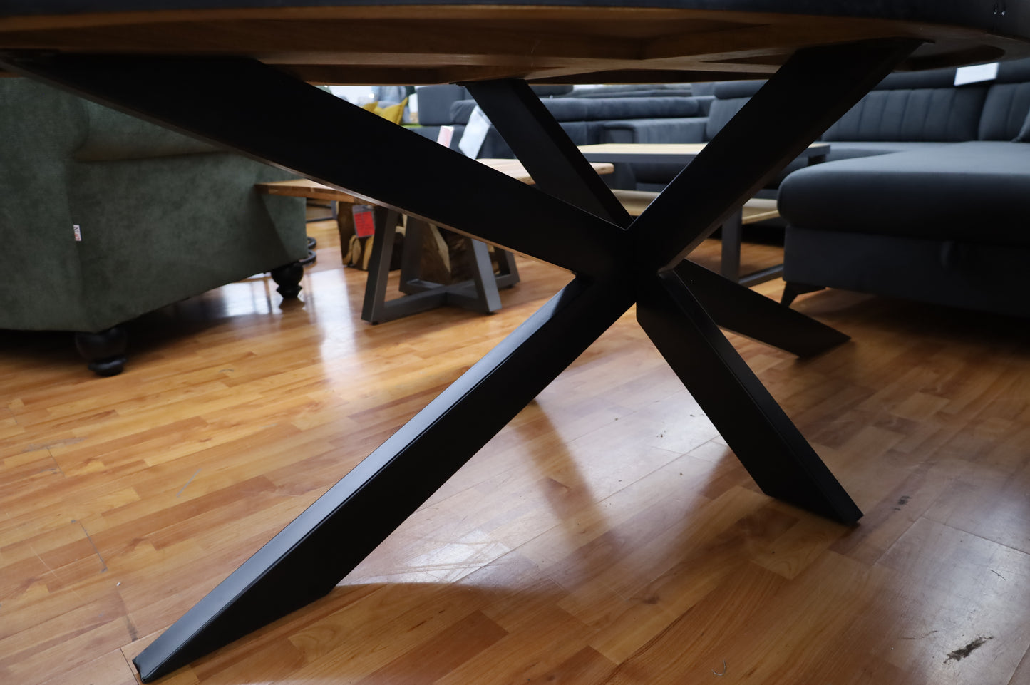 Esstisch Tisch +Mango Holz +Spider gestell
