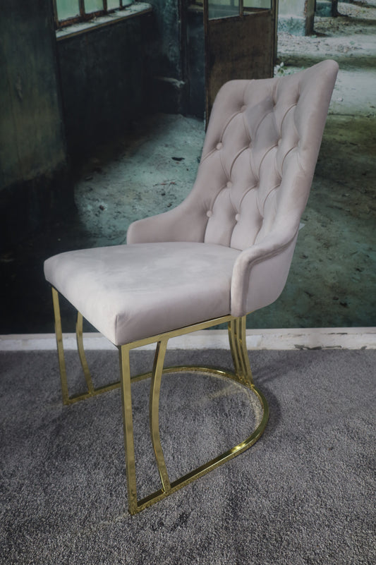 Esszimmerstuhl Stuhl +mehrere Farben wählbar +Samtstoff