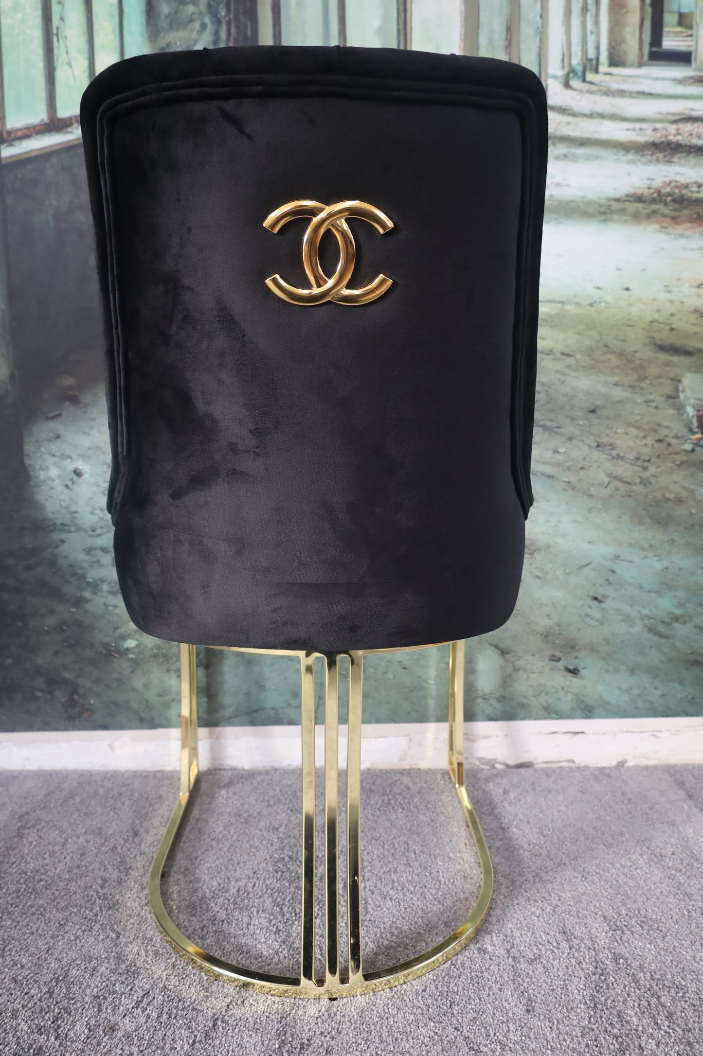 Esszimmerstuhl Stuhl +mehrere Farben wählbar +Samtstoff