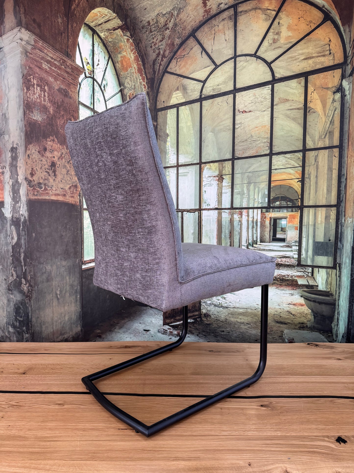 Esszimmerstuhl Stuhl Schwingstuhl +extra dick gepolstert +Neu auf Lager