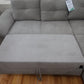 Sofa Couch Wohnlandschaft +Bettfunktion +Stauraum+Kopfteile vers.