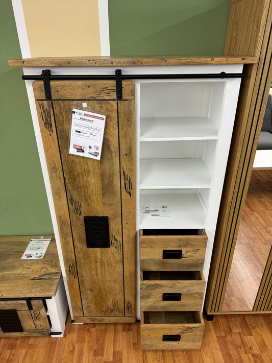 Highboard Kommode +Mango Massiv +Industrial Look +verschiedene Varianten