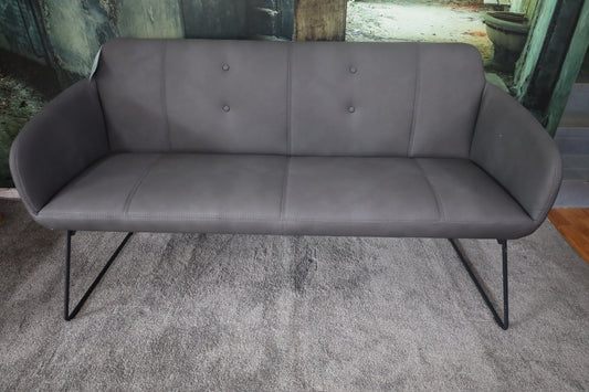 Sitzbank Bank Esszimmerbank+Edelstahl Gestell+2 wählbar+Polster