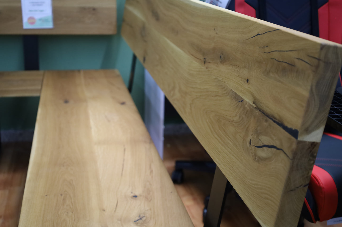 Eckbank + Vollmassiv Eiche + 4cm Massiv Kante + Neu auf Lager