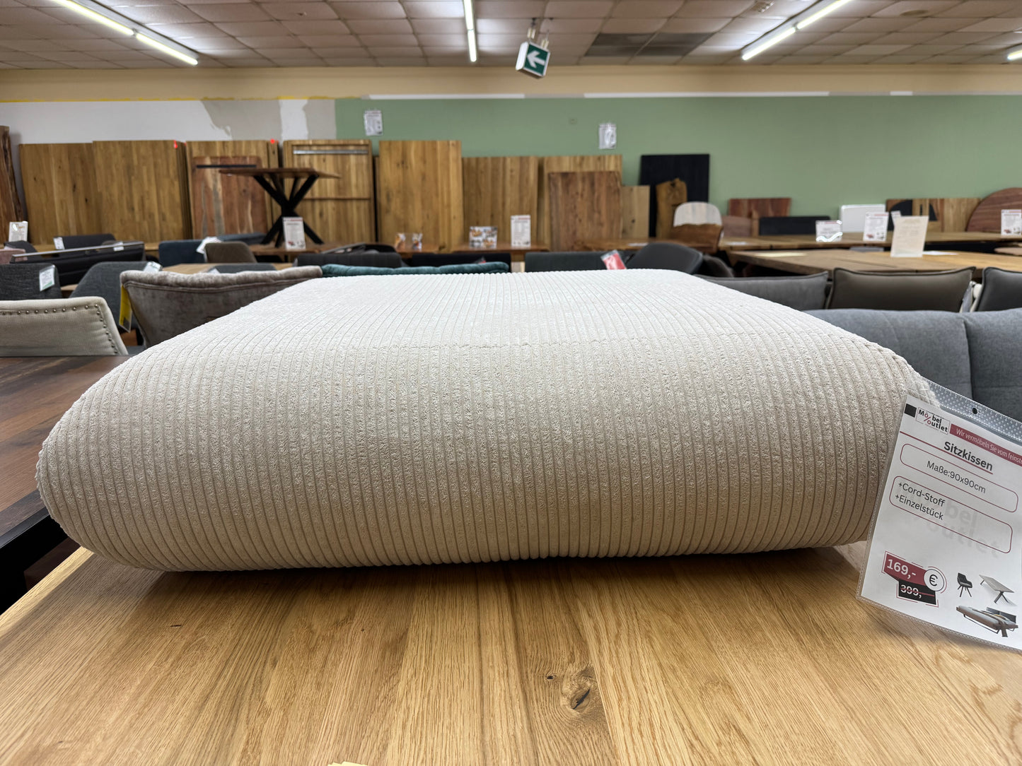 Sitzkissen +Cord-Stoff +Einzelstück