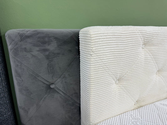 Boxspringbett Bett +vers. Größen +vers. Farben +Topper +Stauraum