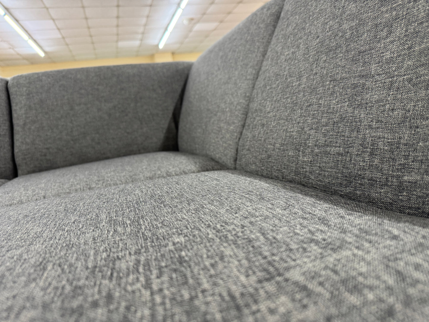 Wohnlandschaft Sofa Couch +Hocker