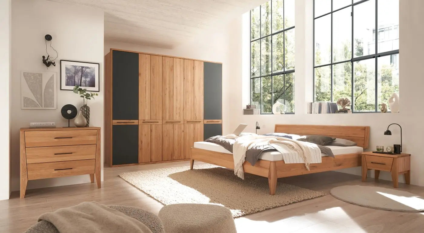 Kommode Schlafzimmer +Massivholz +Eiche +als Set erhältlich