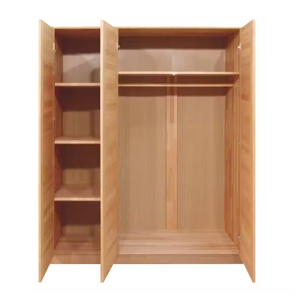Kleiderschrank +versch. Breiten +Spiegel +Massivholz Front