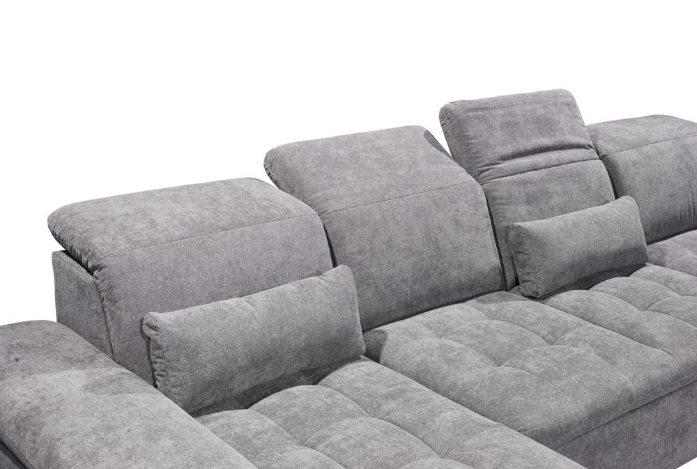 Wohnlandschaft Sofa Couch +Bettfunktion +Stauraum +Kopfteilverstellung +versch. Farben