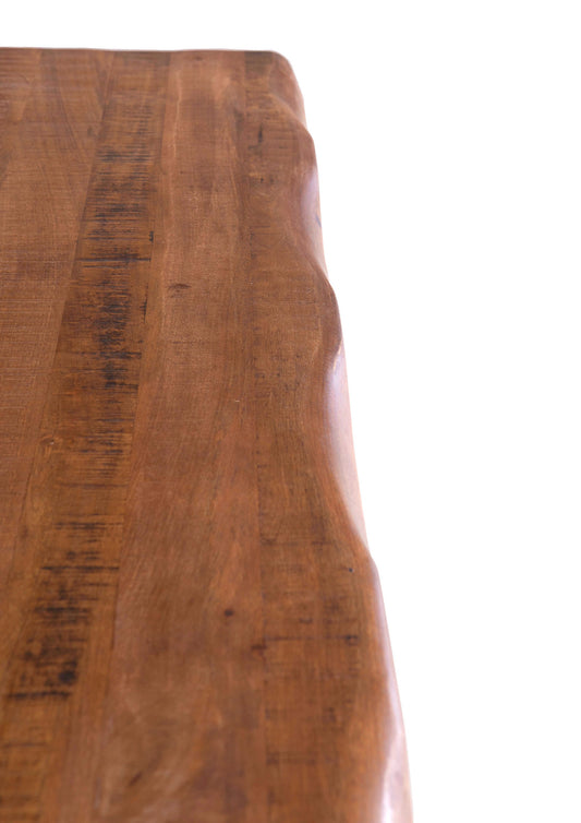 Esstisch Mango Massivholz + Dicke X Gestell 200x100cm