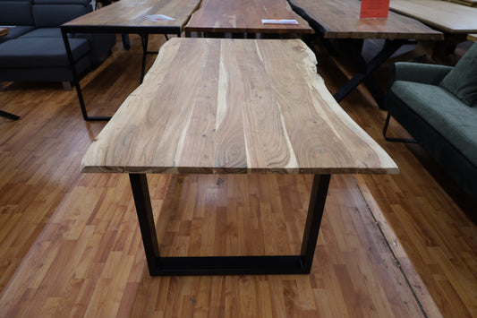 Esstisch Tisch + Massivholz Akazie + VOLL HOLZ 2,6 cm