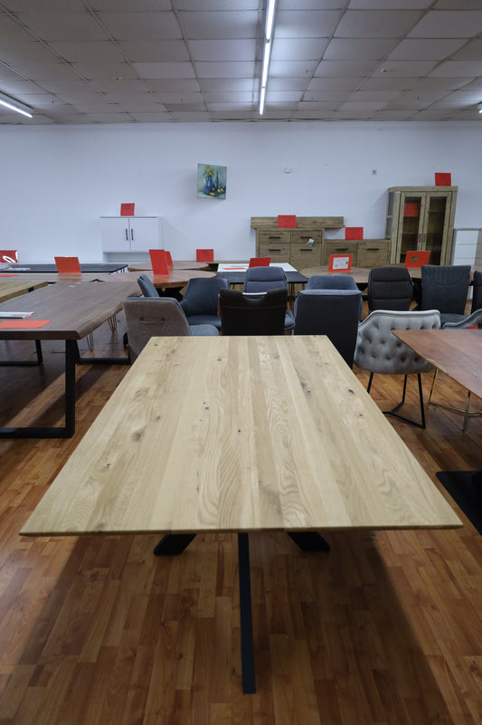 Esstisch Massivholz Eiche + Ausziehbar +Verschiedene Maße