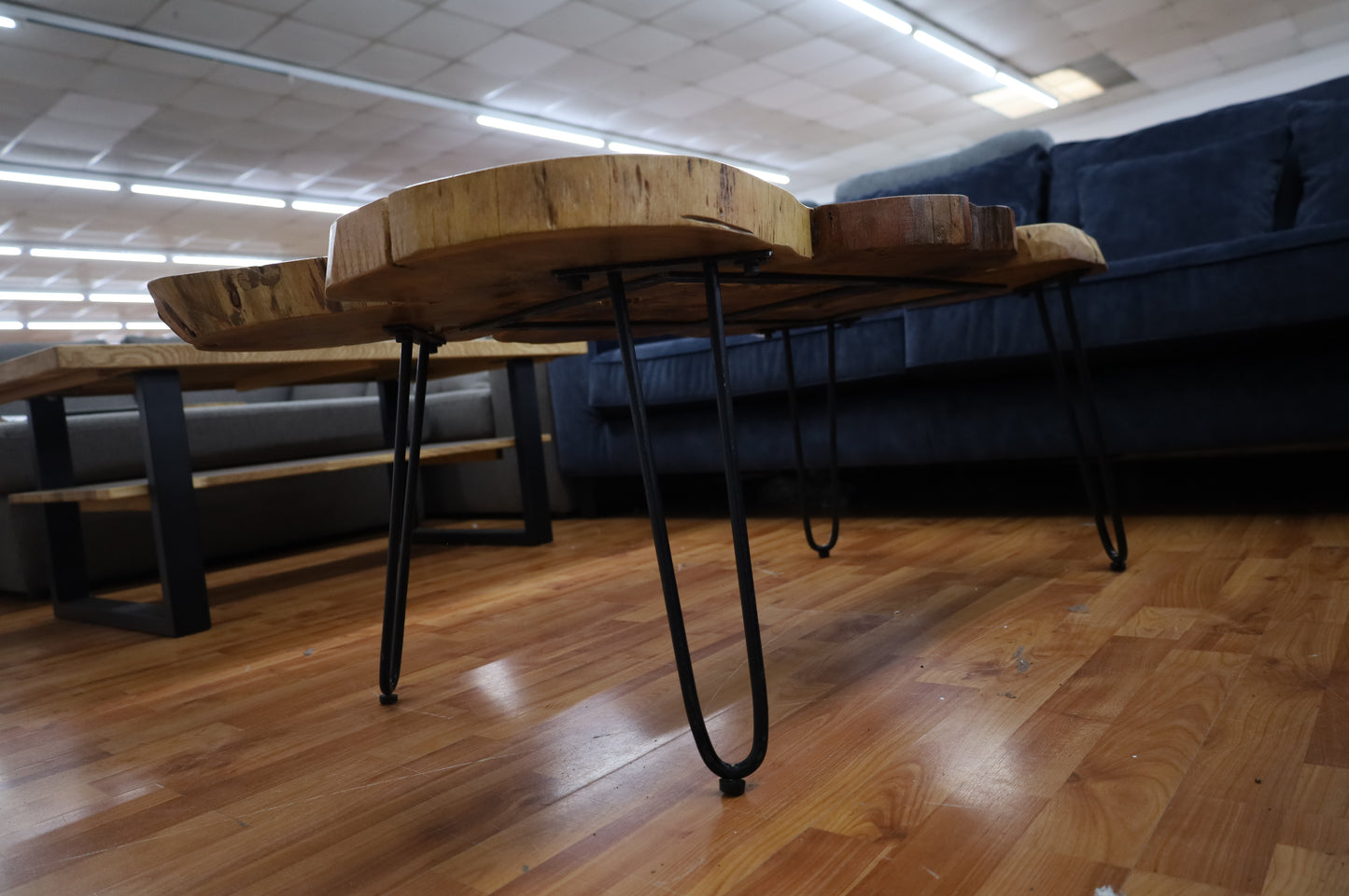 Couchtisch + Massivholz + VOLL MASSIV 4,5cm