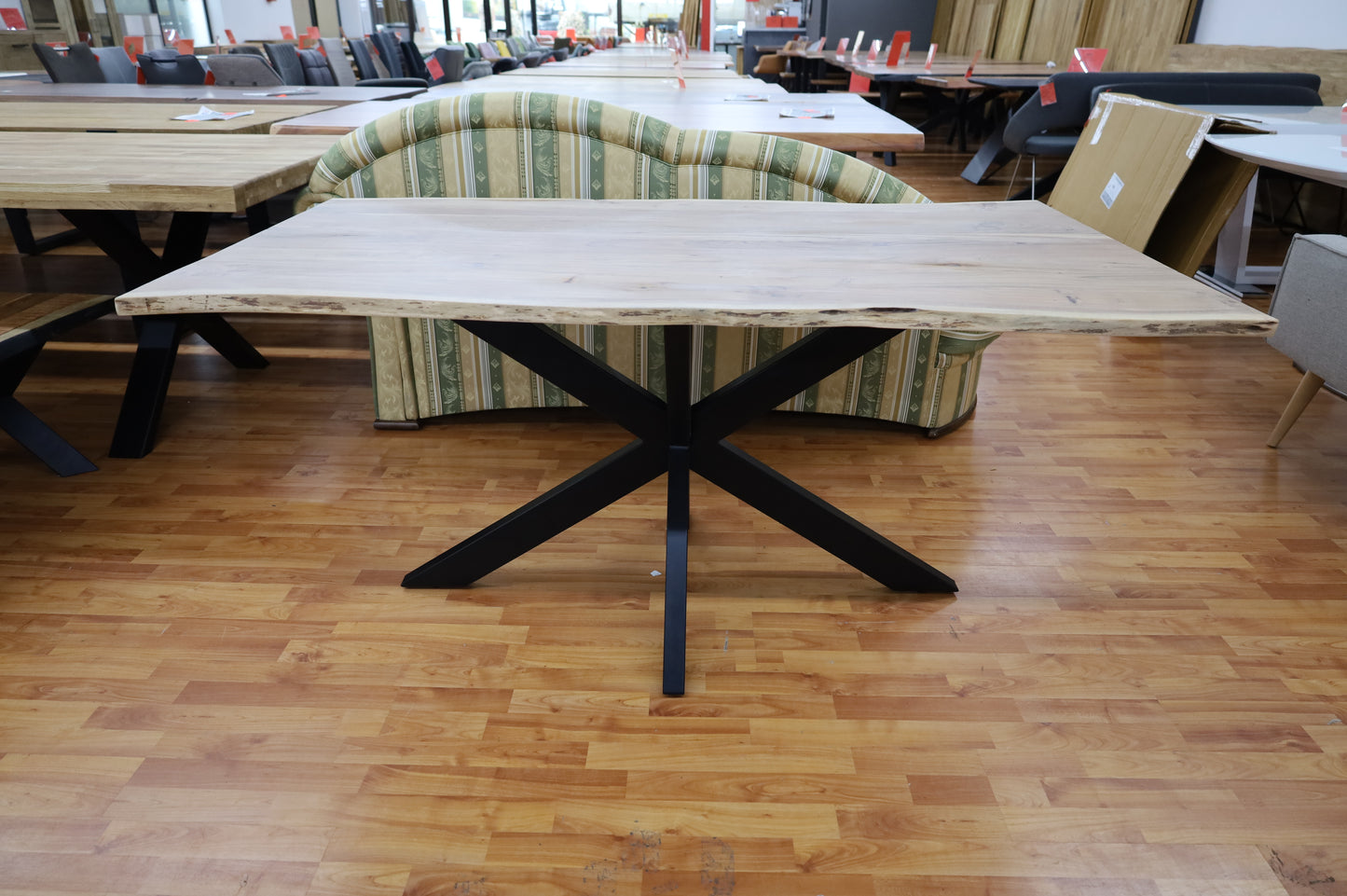 Esstisch Tisch + Massivholz Akazie VOLL HOLZ 2,5 cm