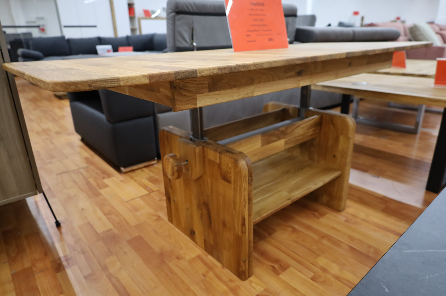 Couchtisch Tisch + Massivholz Eiche + ECHT HOLZ