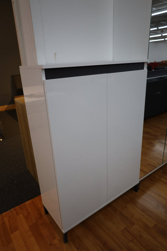 Schuhschrank kommode + Hochglanz + Fachböden