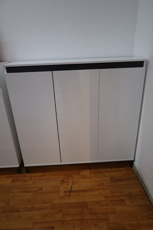 Schuhschrank kommode + Hochglanz + Fachböden