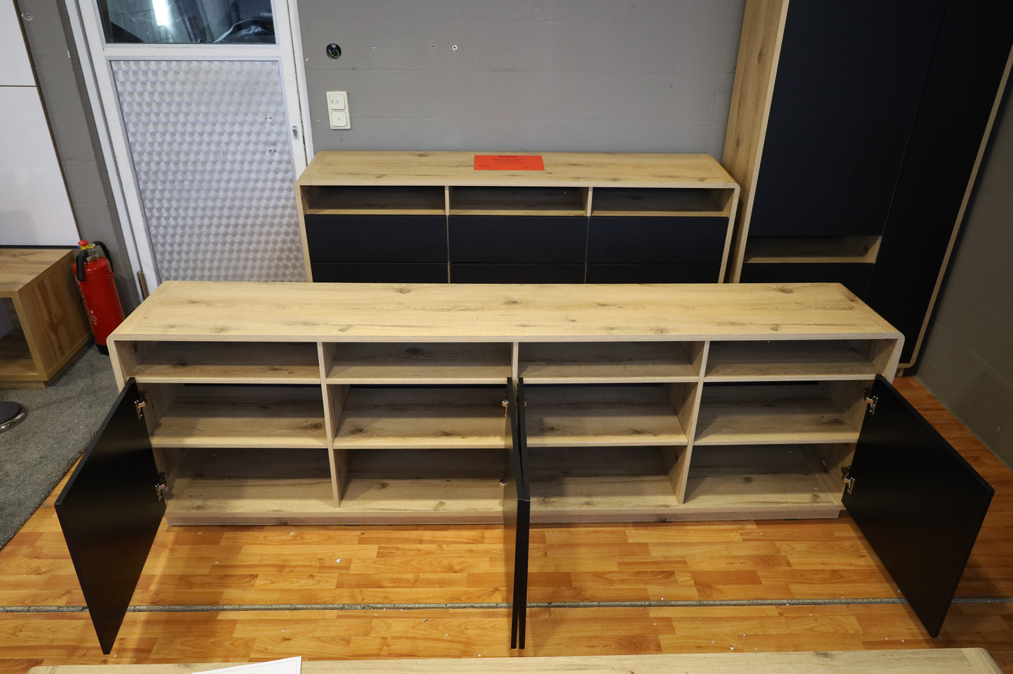 Sideboard Kommode Vitrine + Einlegebodenkanten