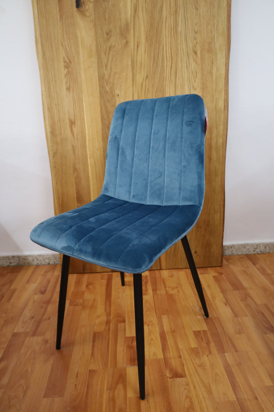 Stuhl Stühle Esszimmerstuhl + Samt Stoff + NEU in 3 Farben da!!!