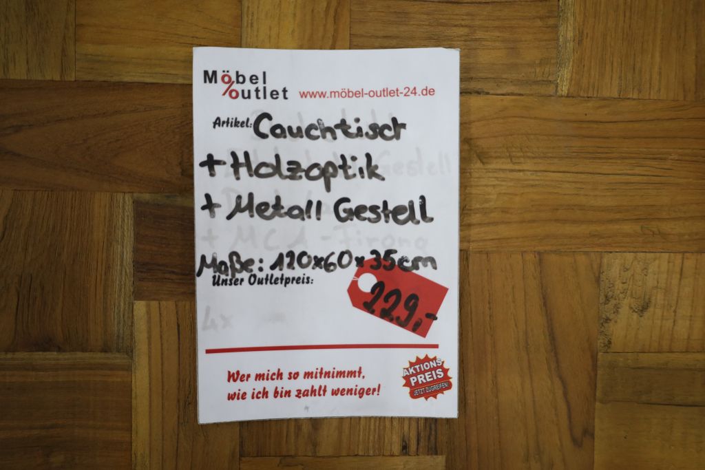 Couchtisch Tisch + Massivholz + Neu auf Lager
