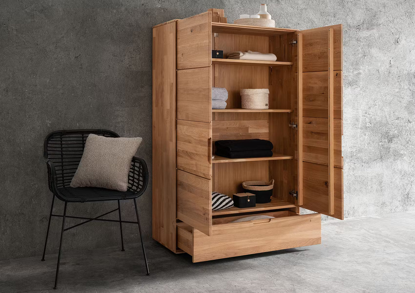 Wäscheschrank Kommode +Massivholz +vers. Modelle +Neu auf Lager