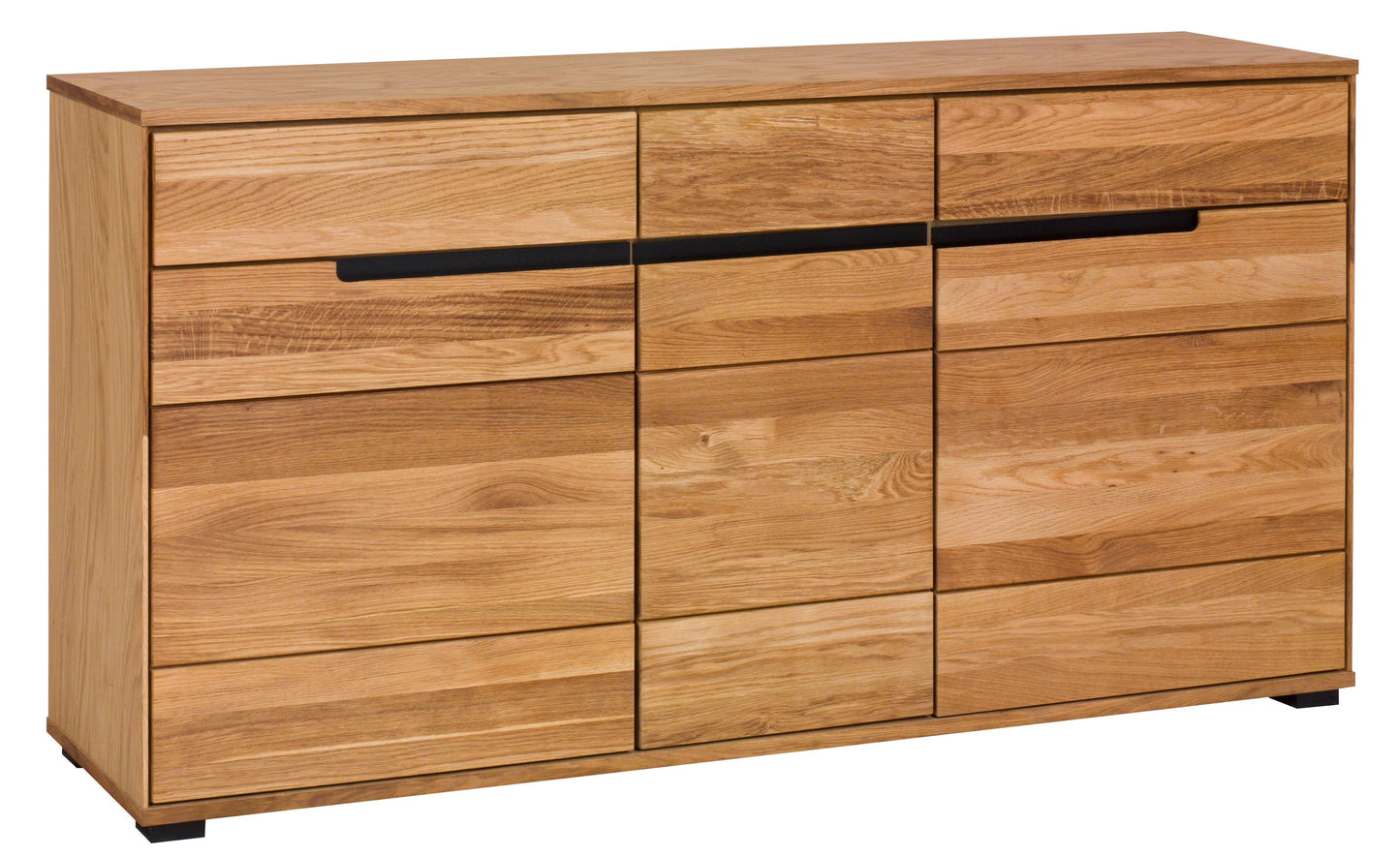 Vitrine Schrank Highboard -> Soft-close -> Front Massivholz