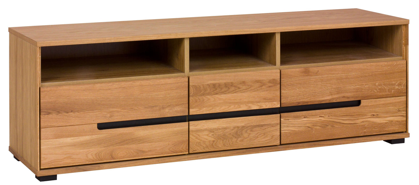 Vitrine Schrank Highboard -> Soft-close -> Front Massivholz