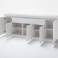 Kommode Sideboard + LED +Hochglanz weiß + Neu auf Lager