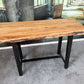 Bartisch +Massivholz +Metallgestell