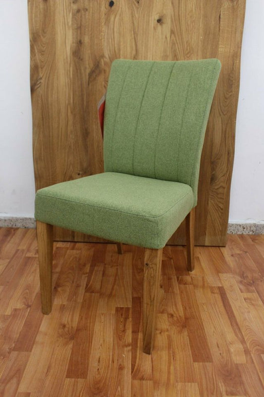 Stuhl Esszimmerstuhl + Eiche massiv Holz Gestell + Neu auf Lager