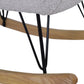 Schaukelstuhl Sessel + Massivholz Eiche + Neu auf Lager Verfügbar